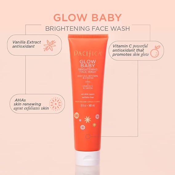 Pacifica Beauty Glow Baby Face Wash + Moisturizer