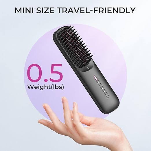 Hoson Cordless Hair Straightener Brush