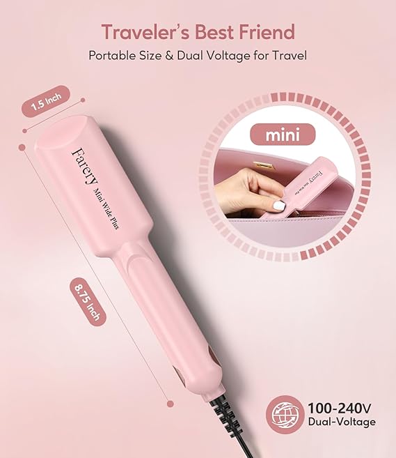 Mini Flat Iron Travel Size