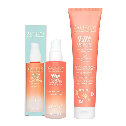 Pacifica Beauty Glow Baby Face Wash + Moisturizer