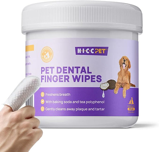 HICC PET Teeth Cleaning Wipes for pets