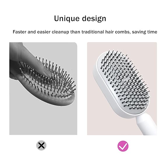 Self Cleaning Hair Brush