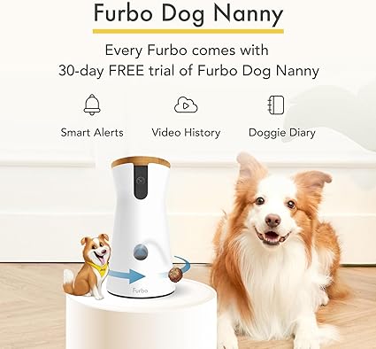 Furbo Rotating 360° View Wide-Angle Pet Camera