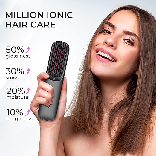 Hoson Cordless Hair Straightener Brush