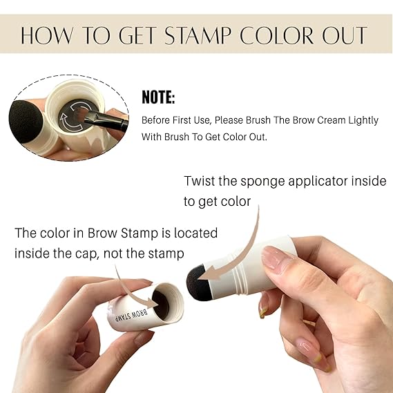 Eyebrow Stamp Stencil Kit