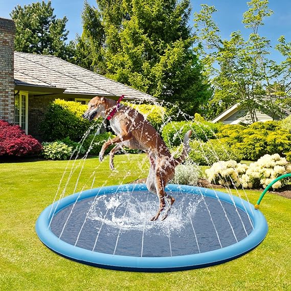 Splash Sprinkler Pad for Dogs - 59"